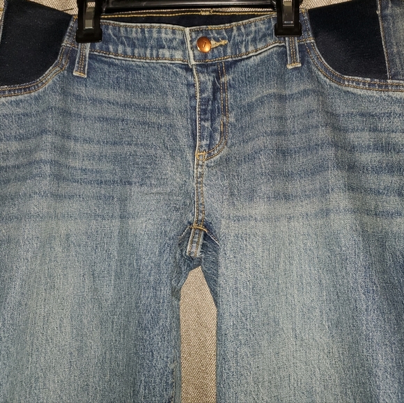 NWT Isabel Maternity straight leg pants SZ 6 & 10 with elastic stretch waist - Picture 3 of 12